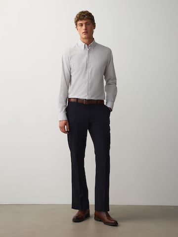 Next Slim fit Business shirt in Blue