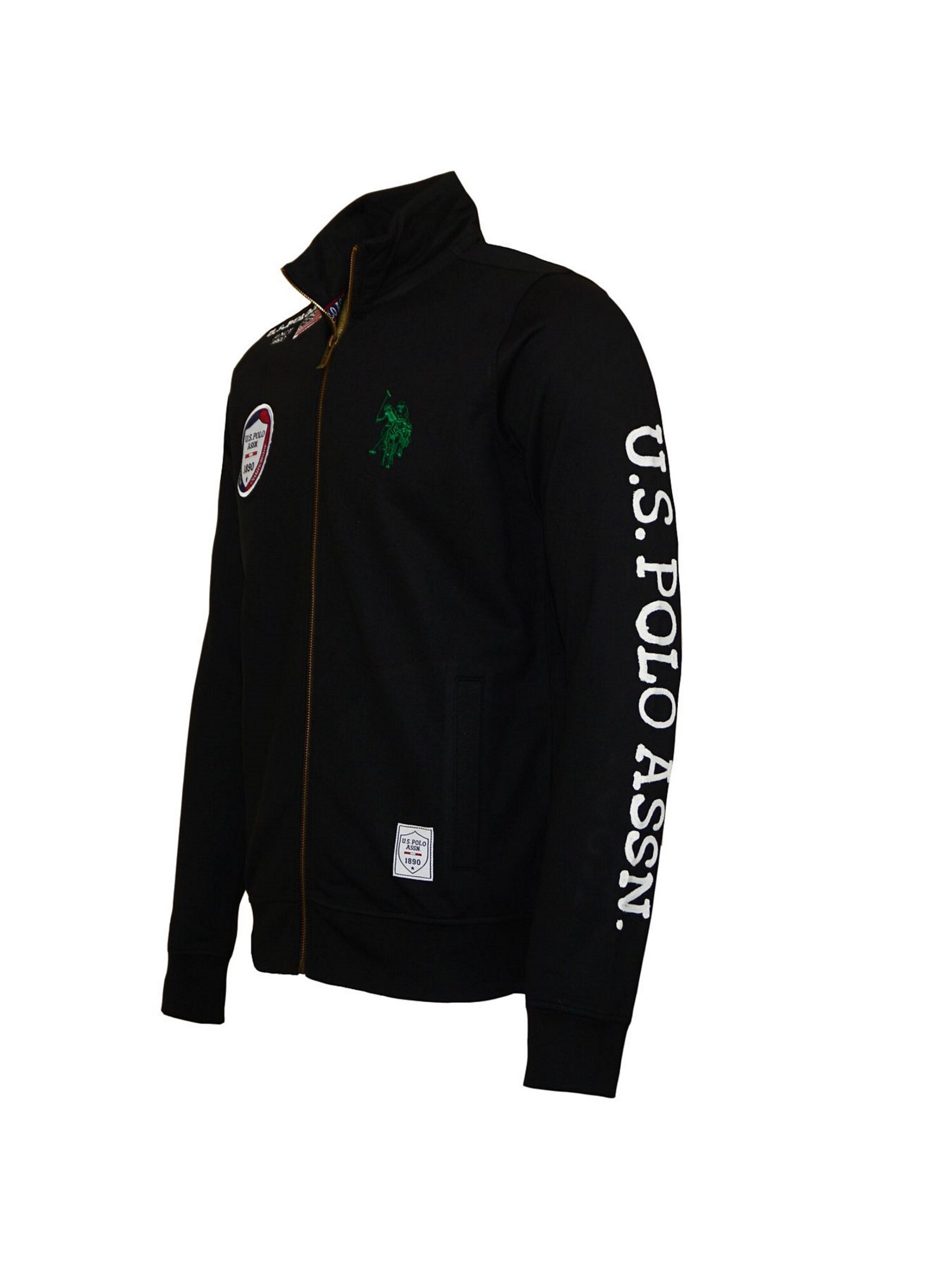 Giacca di felpa di U.S. POLO ASSN. in nero