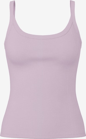 PIECES Top 'PCMay' in Purple: front