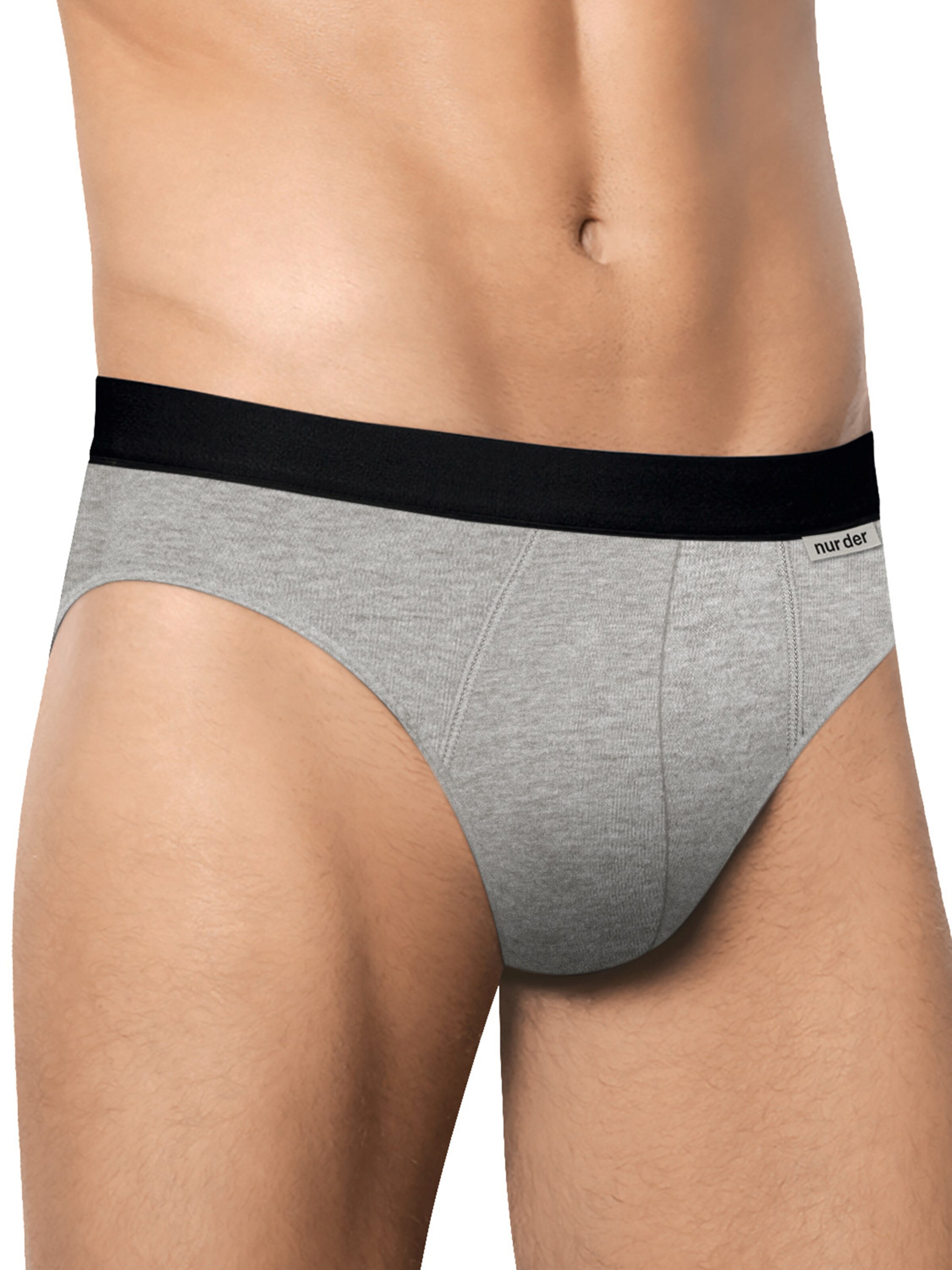 Nur Der Slip in Blue: front