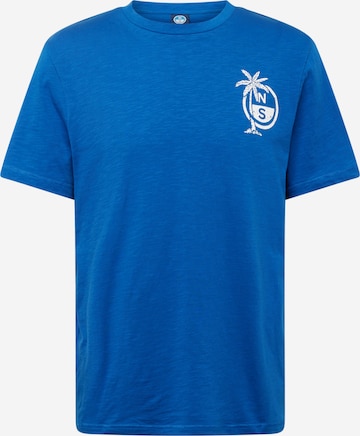 T-Shirt North Sails en bleu : devant