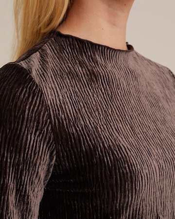 WE Fashion Shirt in Braun