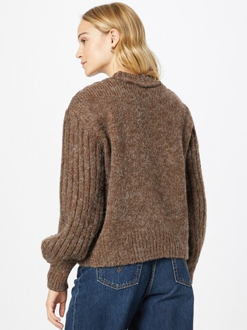 River Island Knit Cardigan in Brown