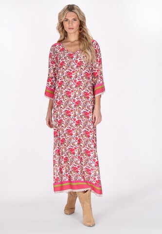 usha FESTIVAL Jurk in Rood: voorkant