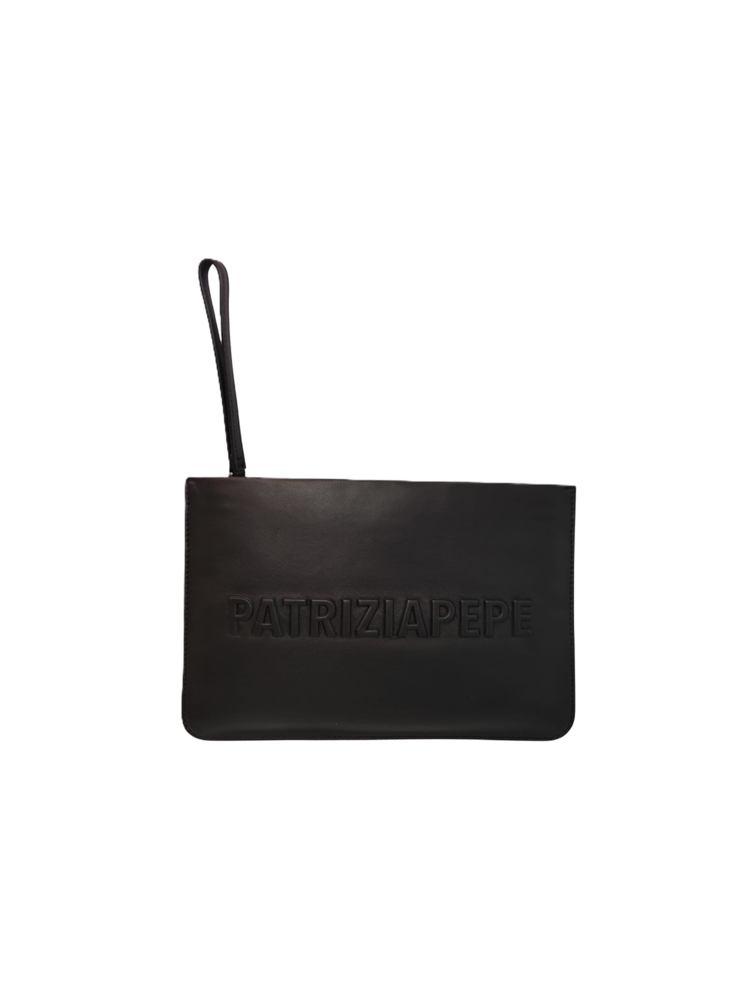 Borsa a spalla '8B0317/L113' di PATRIZIA PEPE in nero: frontale