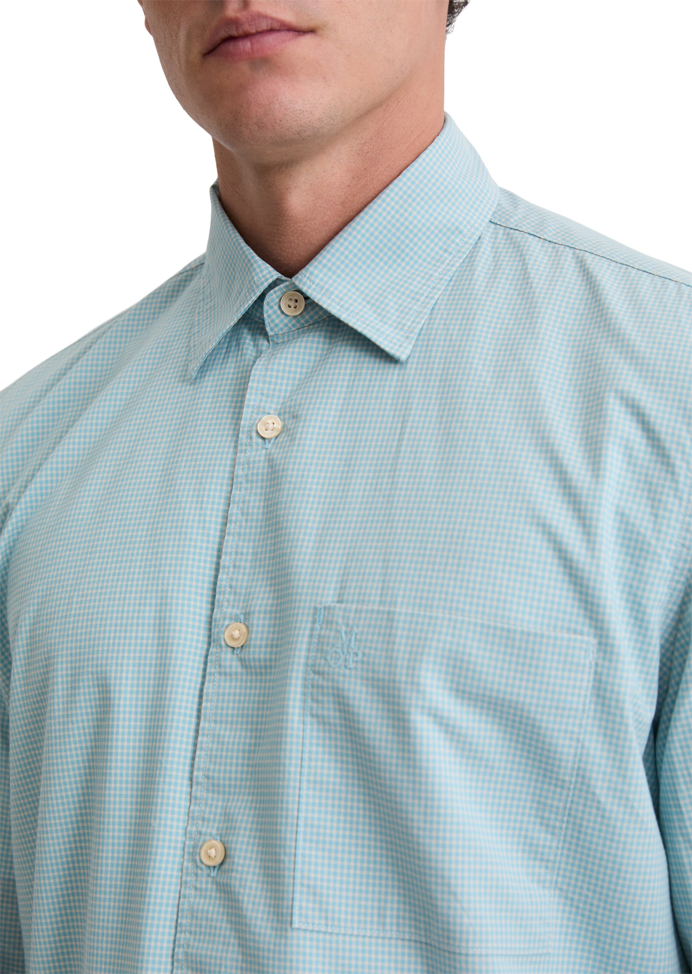 Marc O'Polo Regular Fit Hemd in Blau