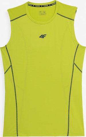 4F Performance shirt in Yellow: front