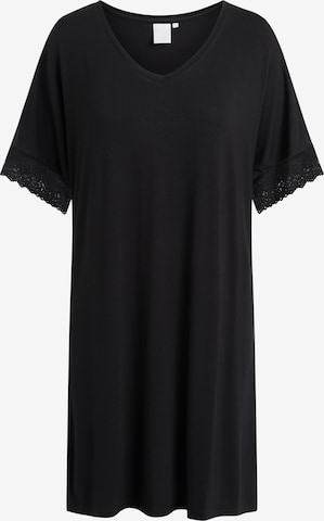 CCDK Copenhagen - Camiseta de noche 'Lucille' en negro: frente