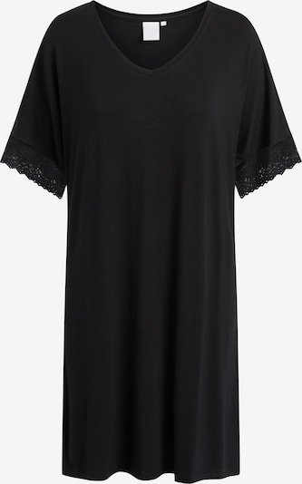 CCDK Copenhagen Nachthemd 'Lucille Black' in schwarz, Produktansicht