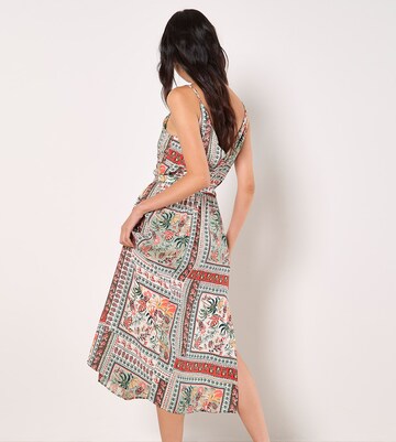 Apricot Dress in Mixed colours