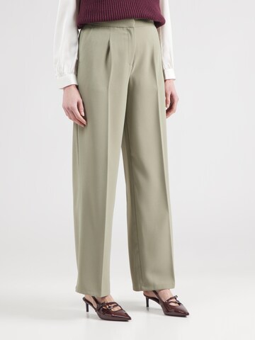 Wide leg Pantaloni con piega frontale 'SLFTINNI' di SELECTED FEMME in grigio: frontale