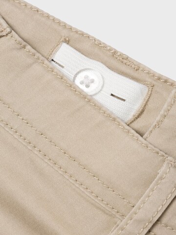 NAME IT Regular Trousers 'RYAN' in Beige