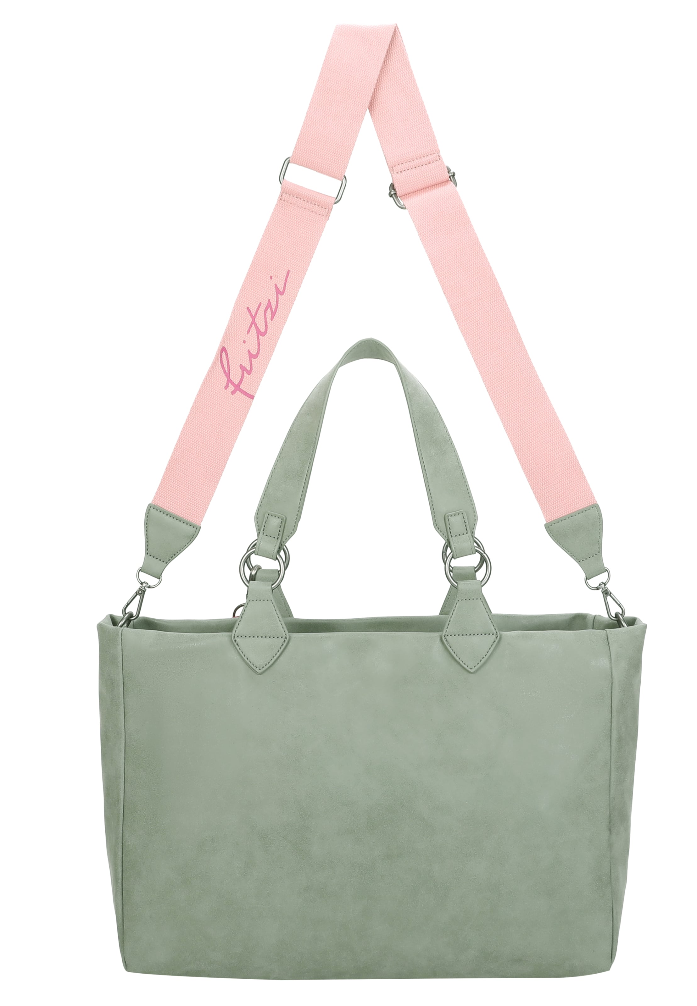 Fritzi aus Preußen Shopper 'Izzy Vintage' in Green