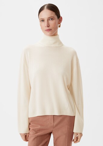 Pull-over COMMA en beige : devant