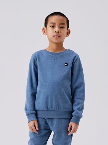 NAME IT Sweatshirt 'VIMO' in Blauw: voorkant