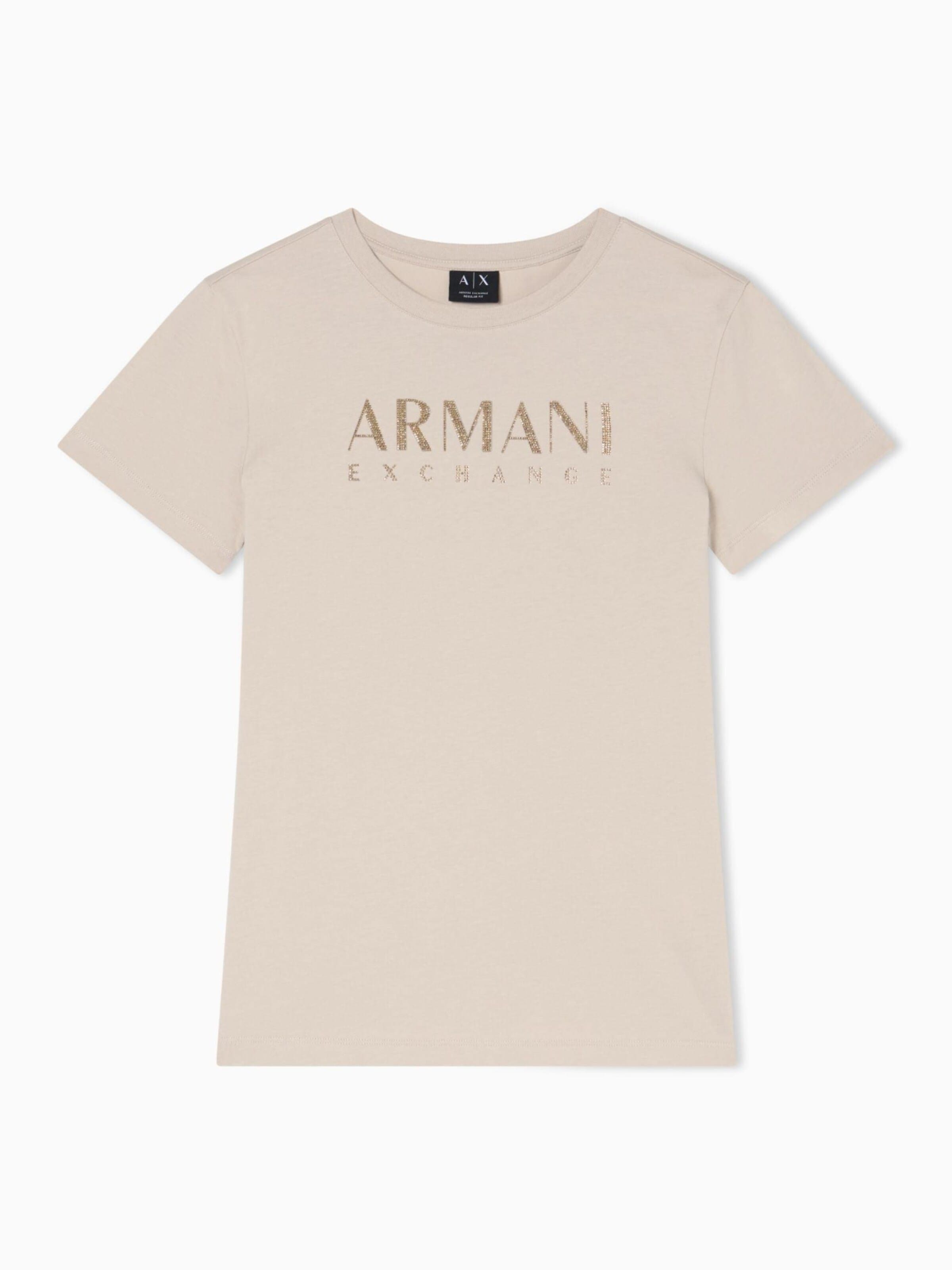 ARMANI EXCHANGE Shirt‌‌‌‌‌‌‌‌ in Beige: Vorderseite