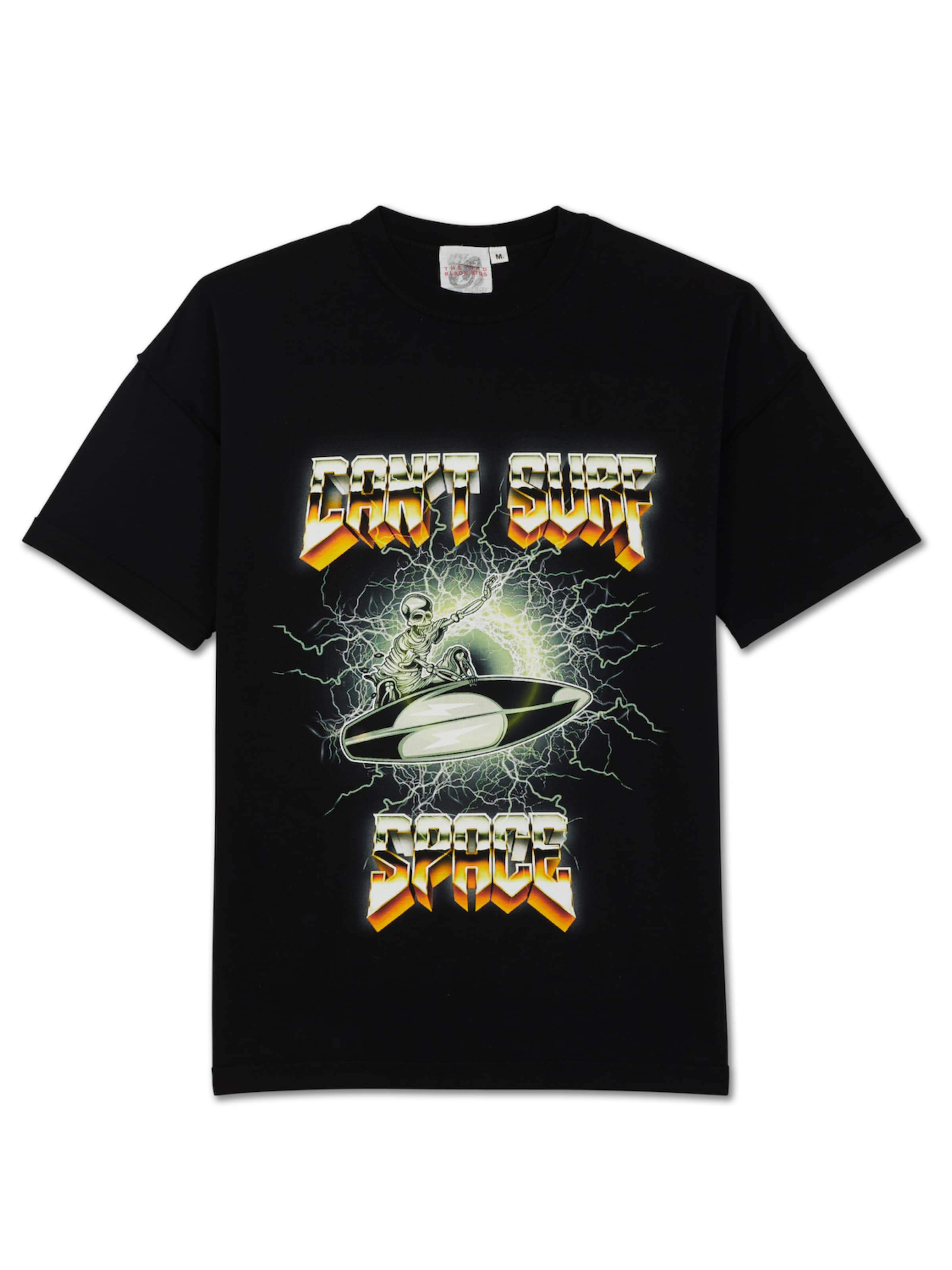 The Rad Black Kids - Camiseta 'Save our Oceans' en negro: frente