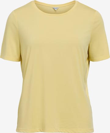 OBJECT T-Shirt 'OBJANNIE' in Gelb: Vorderseite