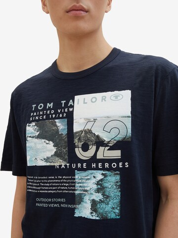 Maglietta di TOM TAILOR in blu