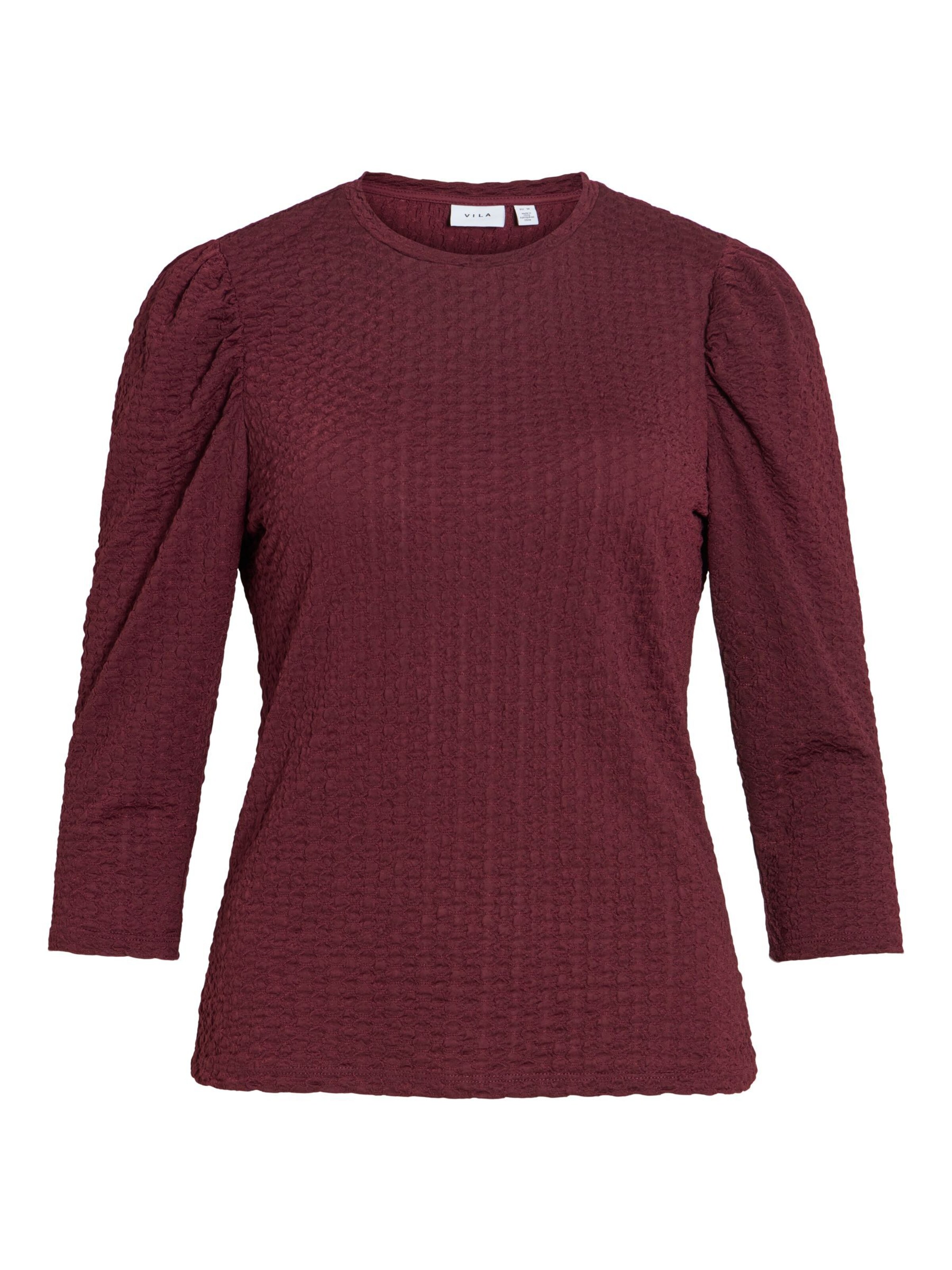 VILA Shirt 'VIAnine' in Red: front