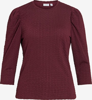 T-shirt 'VIAnine' VILA en rouge : devant