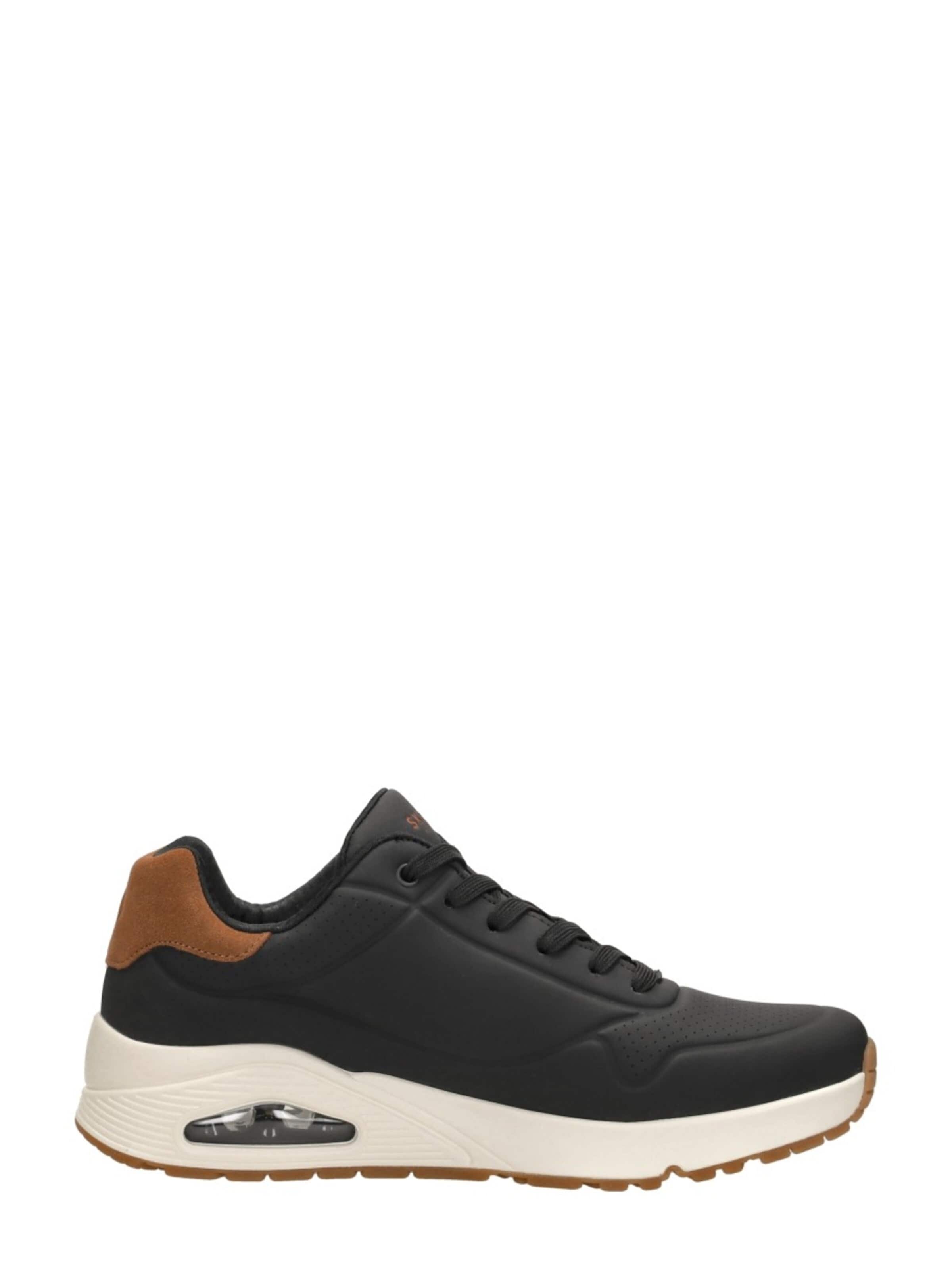SKECHERS Platform trainers 'Uno - Suited On Air' in Black