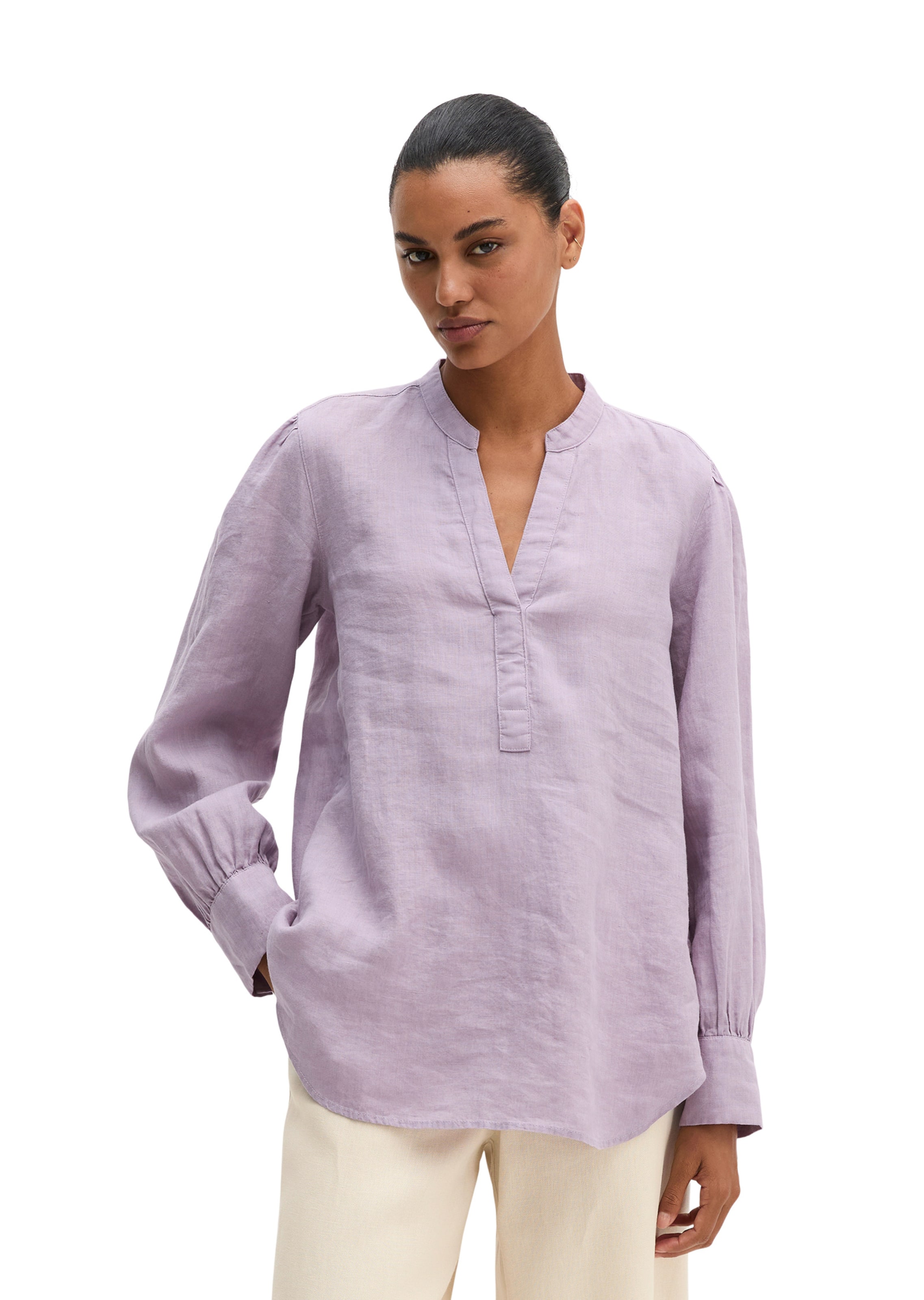 Marc O'Polo Bluse in Lila: Vorderseite