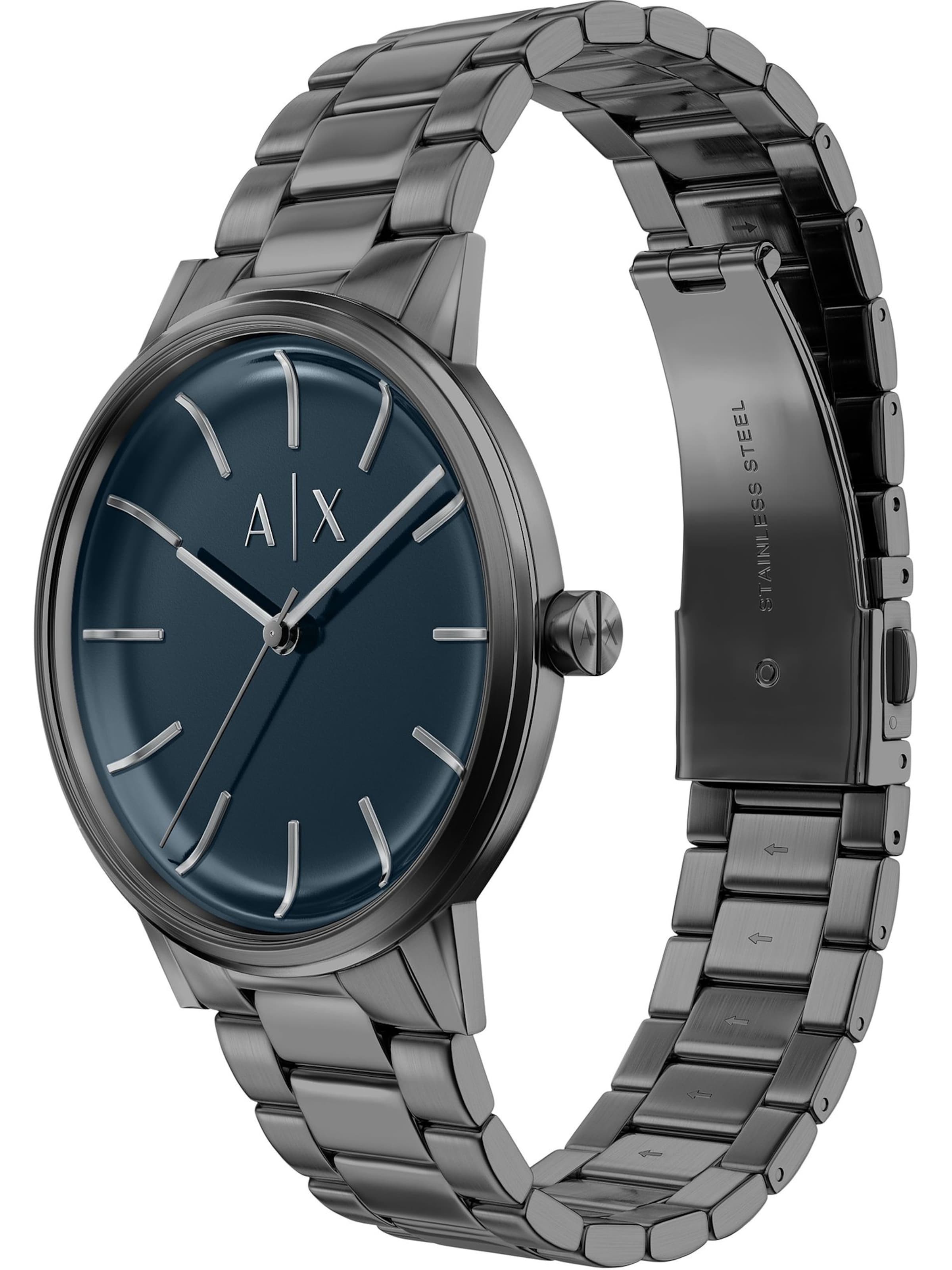 ARMANI EXCHANGE Schmuckset in Grau