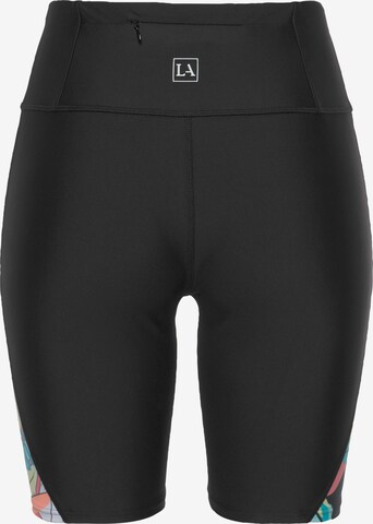 LASCANA ACTIVE Skinny Športne hlače | črna barva
