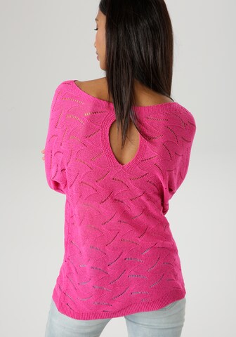 Aniston SELECTED Pullover in Pink
