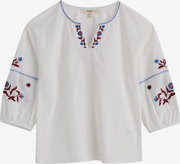 Seasalt Cornwall Pusero 'Streamlet' värissä valkoinen: etupuoli