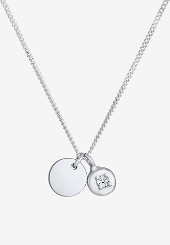 Elli DIAMONDS Kette 'Geo' in Silber