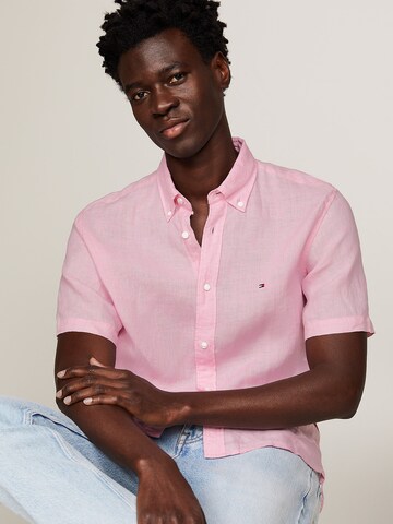 Coupe regular Chemise TOMMY HILFIGER en rose
