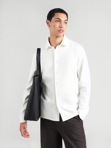 BOGNER Regular Fit Hemd 'FRANZ-11' in Weiß: Vorderseite