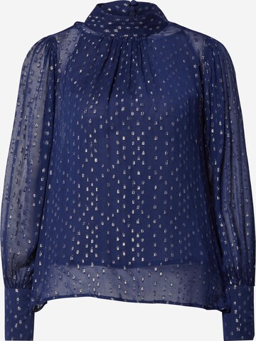 Warehouse Blouse in Blauw: voorkant