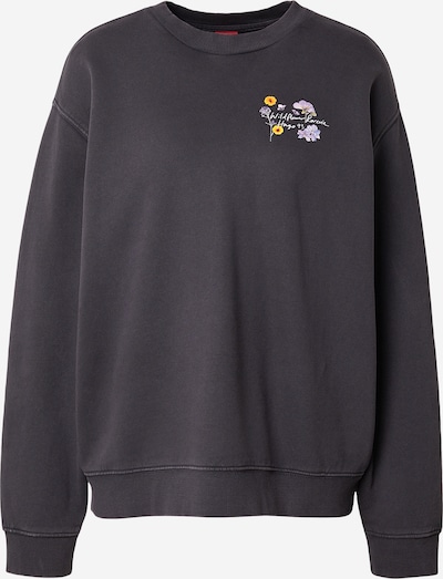 Megztinis be užsegimo 'Classic' iš HUGO, spalva – geltona / levandų spalva / juoda / balta, Prekių apžvalga