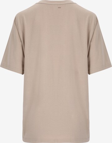 SOS Functioneel shirt in Beige