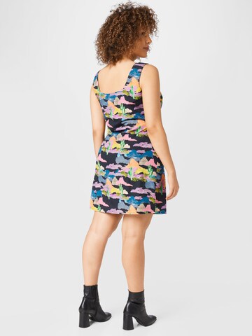 Nasty Gal Plus Kleid 'Cactus' in Mischfarben