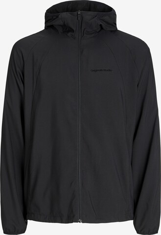 JACK & JONES Between-Season Jacket in Black: front