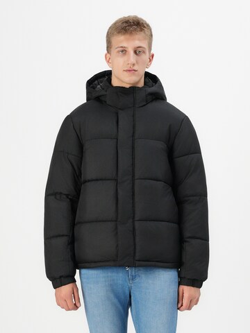 JACK & JONES Демисезонная куртка 'JCOUnion' в Черный: спереди