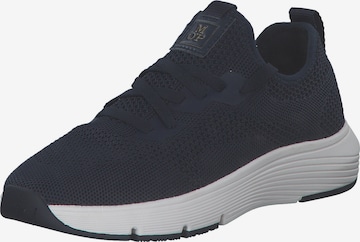 Baskets basses Marc O'Polo en bleu : devant
