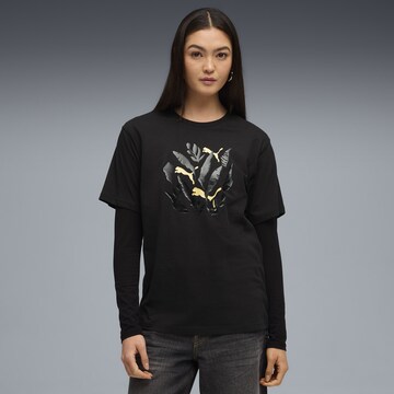 PUMA Shirt in Black: front