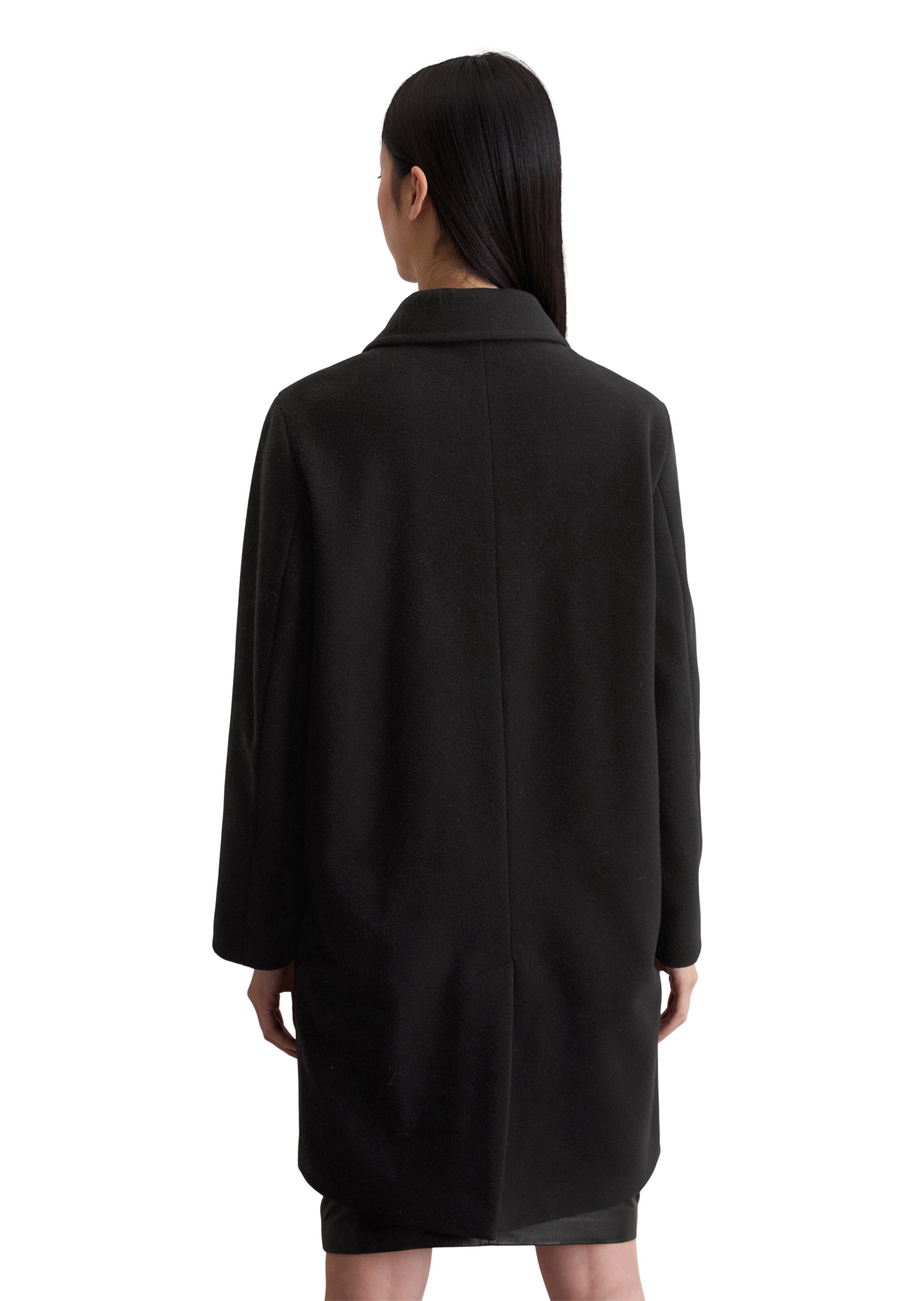 Marc O'Polo Mantel in Schwarz