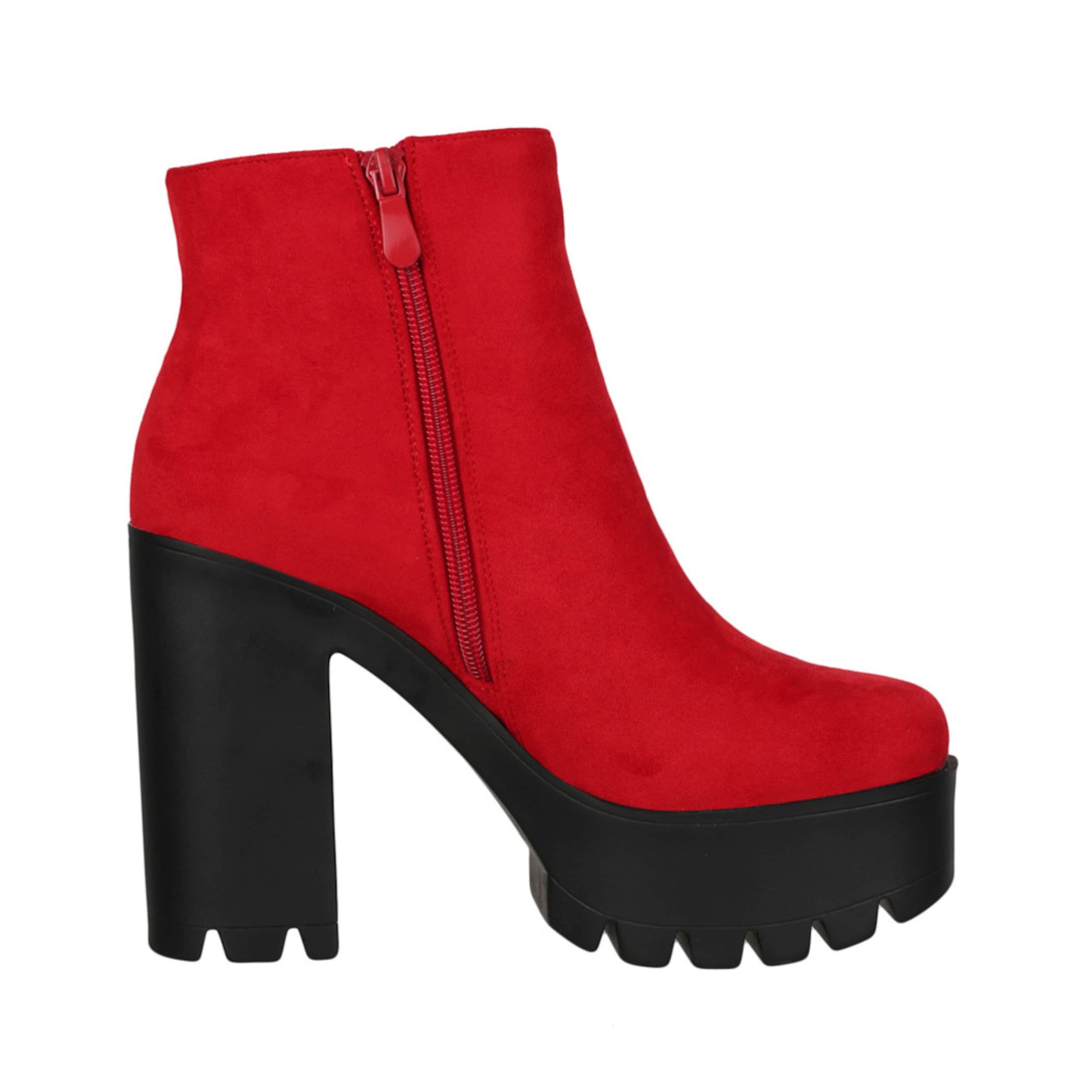 Stivaletto di Elara in rosso
