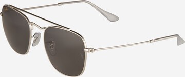 Ray-Ban Солнцезащитные очки '0RB3557' в Серебристый: спереди