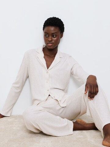 TRIUMPH Pajama shirt ' Mix & Match ' in Grey