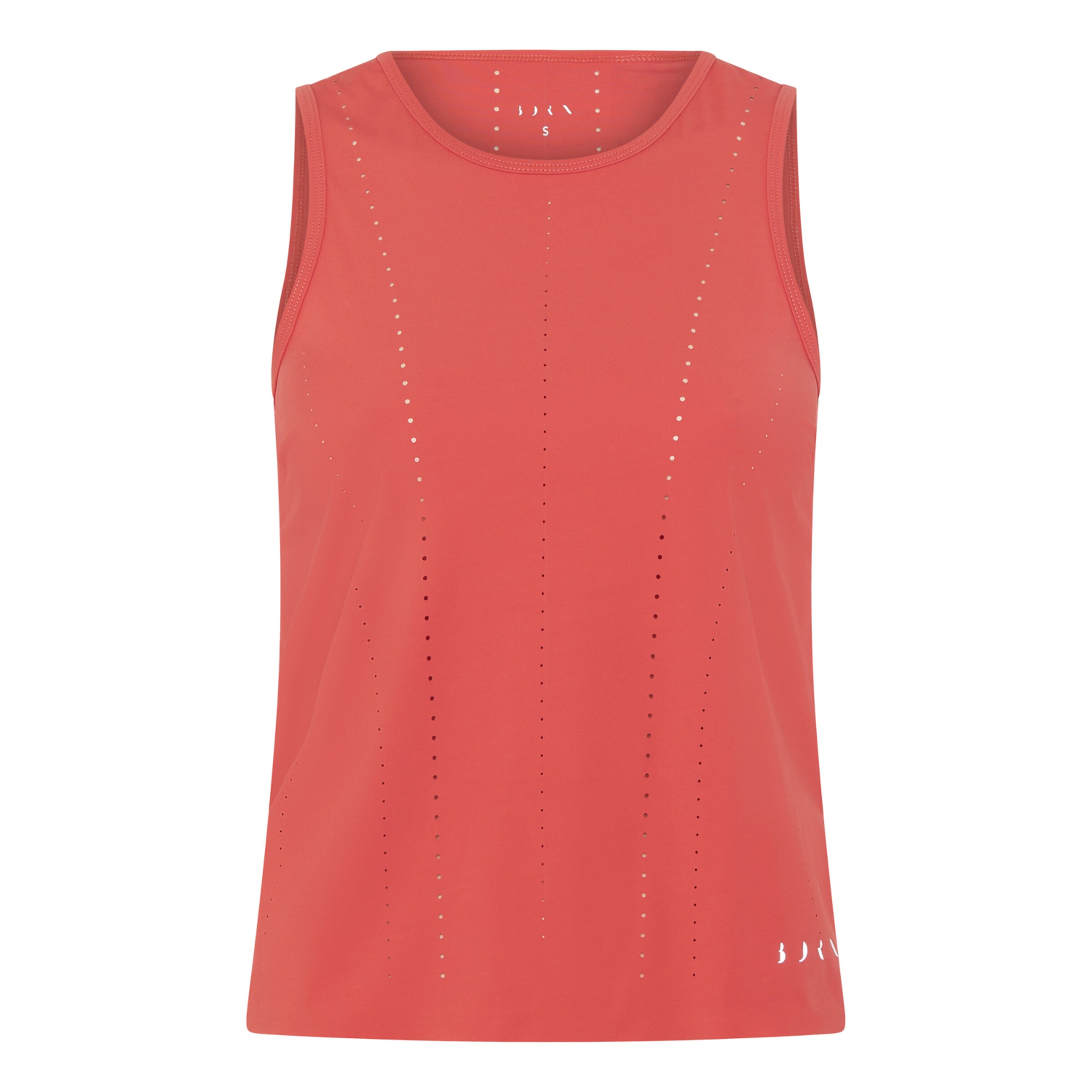 Born Living Yoga Performance shirt ' Race ' in Red: front