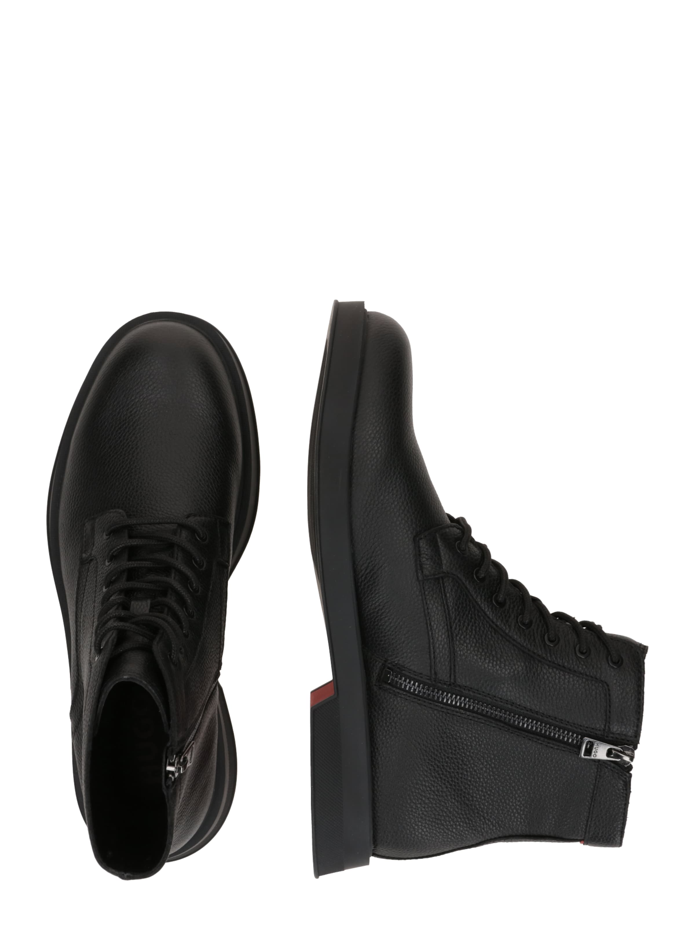 Boots stringati 'Lenner' di HUGO in nero