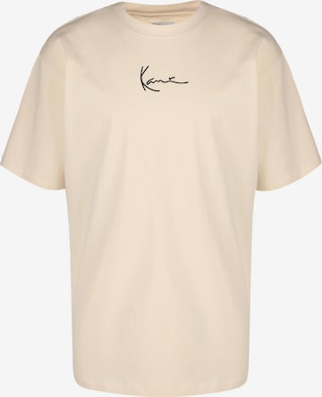 Karl Kani Shirt in Beige: voorkant