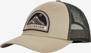 Casquette Fjällräven en beige : devant